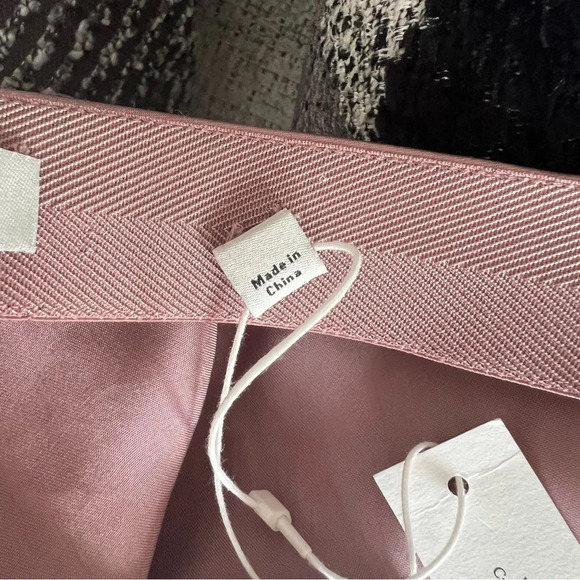 NWT Vince Satin Slip Midi Skirt in Blush Pink Size XXXL 3XL - Picture 7 of 12